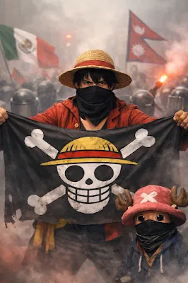 ¿Qué es One Piece y por qué se usa su bandera?